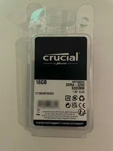 تجریه خرید رم لپ تاپ DDR4 دو کاناله 3200 مگاهرتز CL22 کروشیال مدل CT16 ظرفیت 16 گیگابایت