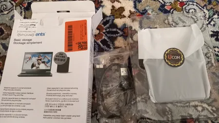 هارد اکسترنال یوکام مدل U3-1T ظرفیت یک ترابایت دارای رابط USB Type-A 3.2