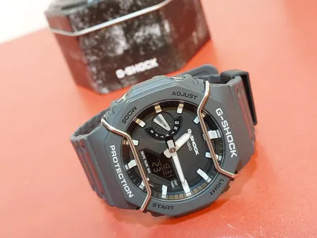 ساعت مچی عقربه‌ای کوارتز مردانه کاسیو مدل GA-2100PTS-8ADR