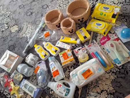 ارگانایزرکودک طرح خرسی مدل تریکو کد BEAR-02 مجوعه 3 عددی