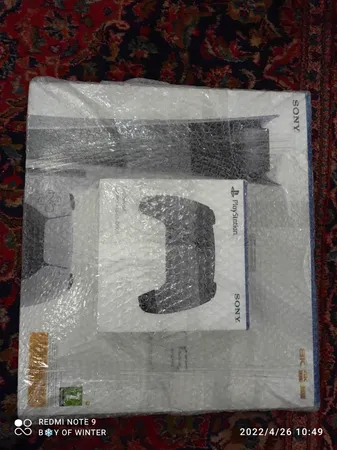 کنسول بازی سونی مدل PlayStation 5 ظرفیت 825 گیگابایت ریجن 1200 آسیا به همراه دسته اضافی