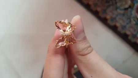 انگشتر زنانه مدل پروانه کد R3451