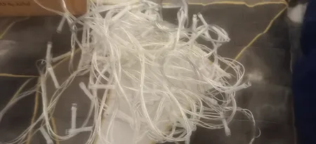 ریسه ال ای دی مدل سوزنی طرح پر طول 10 متری