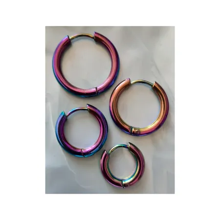 پیرسینگ گوش زنانه پایتخت مدل PS524_O مجموعه 4 عددی