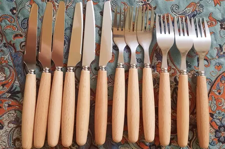 ست کارد و چنگال 12 پارچه مدل BO46