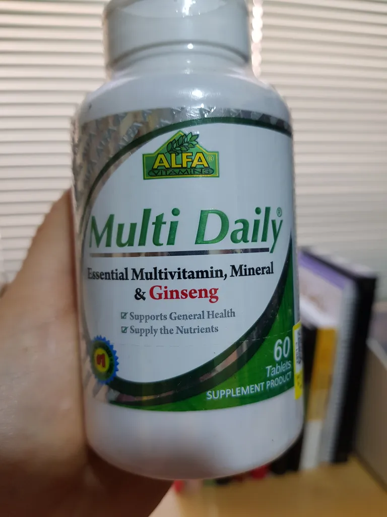قرص مولتی دیلی آلفا ویتامینز بسته 60 عددی