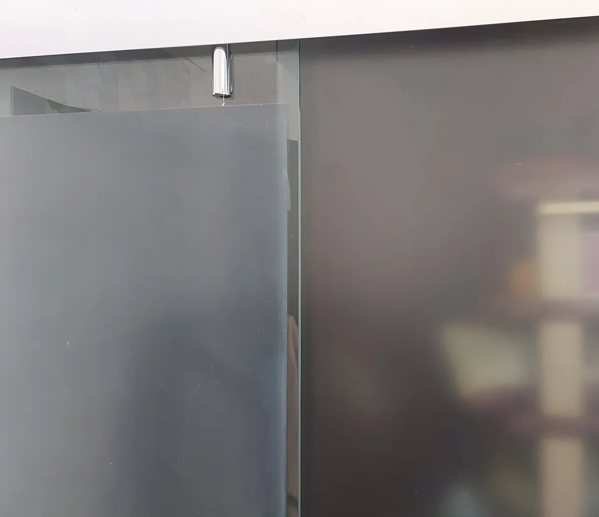 شیشه مات کن روبینزو طرح سندبلاست مدل ساده ضخیم 60