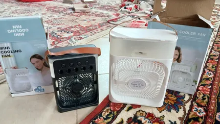 پنکه رومیزی مدل مه پاش