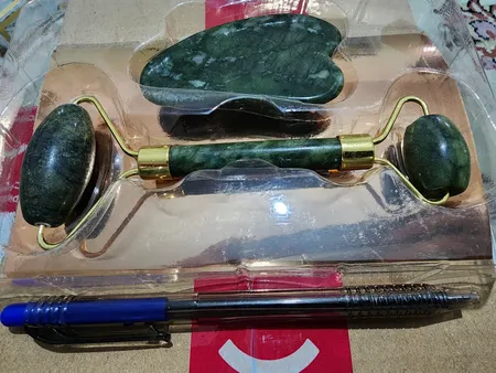 ماساژور دستی مدل Q12 به همراه سنگ ماساژ