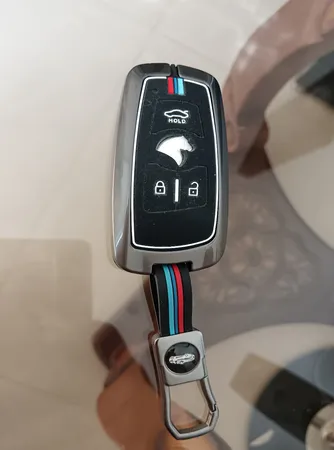 قاب ریموت و جاسوییچی خودرو چیکال مدل فلزی کد P-912 مناسب برای دنا