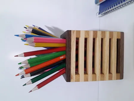 جامدادی رومیزی کاشان چوب مدل 001