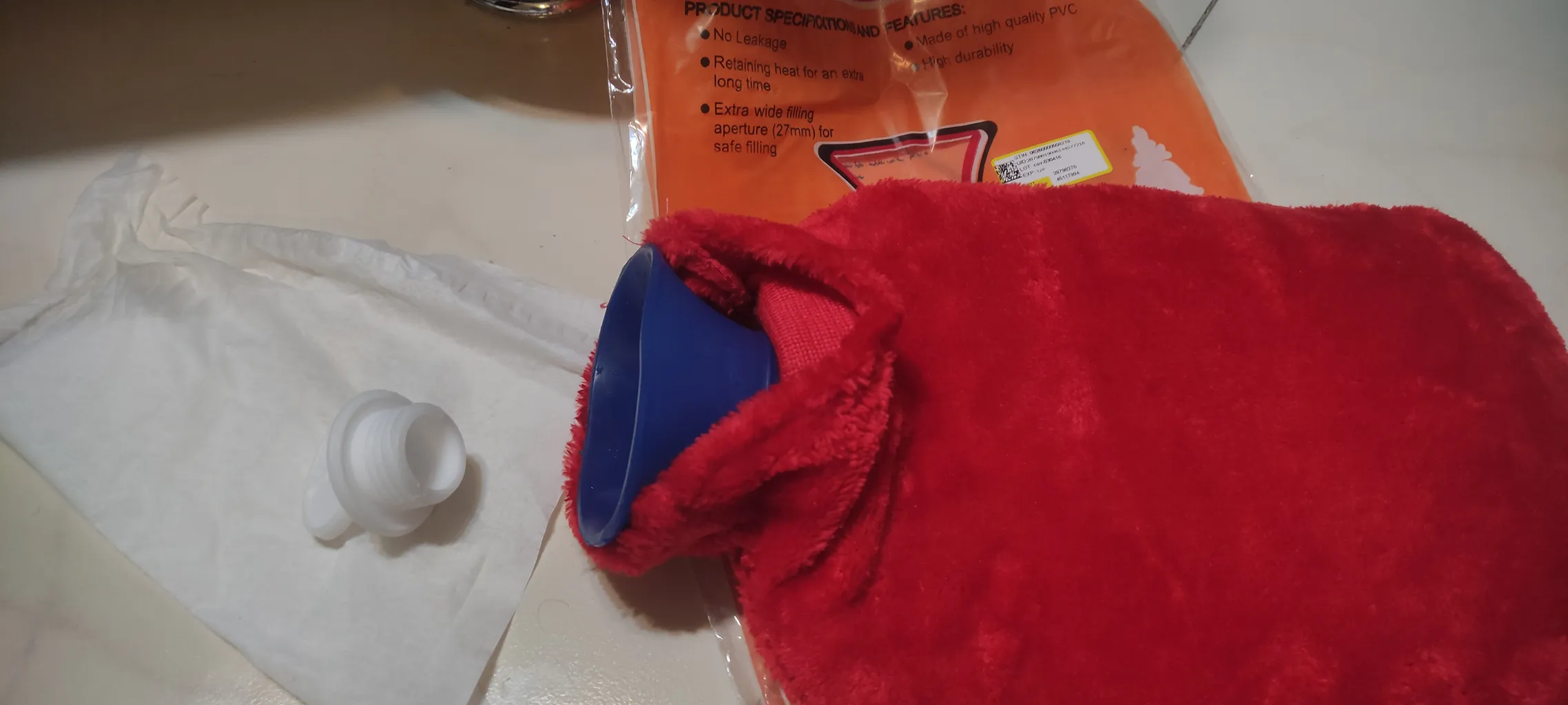 کیسه آب گرم مدل روکش دار  002