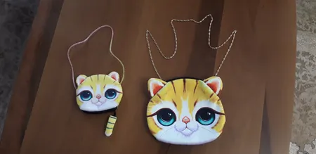 کیف رودوشی دخترانه مدل BK مجموعه 2 عددی