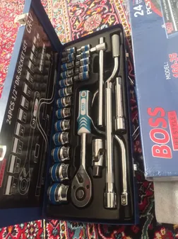 آچار بکس باس مدل Cr-v مجموعه 24 عددی