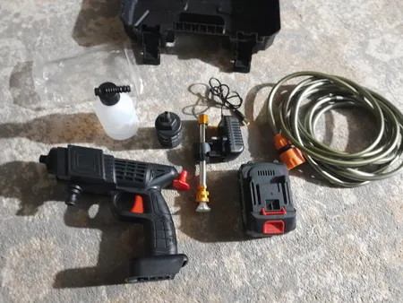 کارواش شارژی مدل cleaning gun