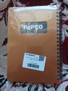 تجریه خرید دفترچه یادداشت 100 برگ پاپکو مدل متالیک 1