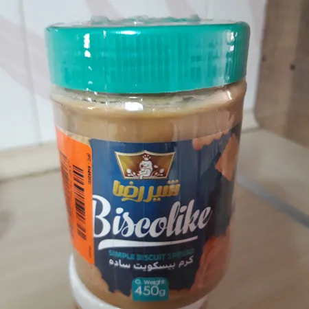 کرم بیسکوییت شیررضا - 400 گرم