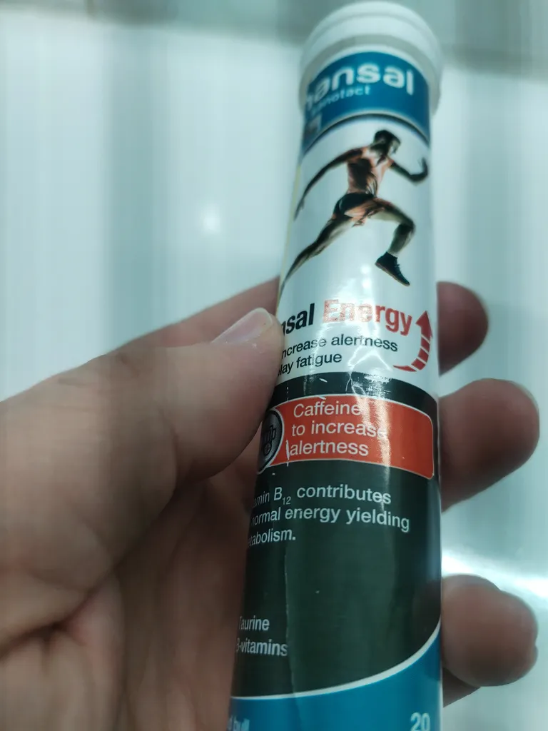 قرص جوشان انرژی درینک هانسال بسته 20 عددی