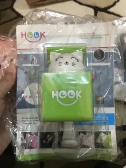 آویز  حوله و هوک مدل گربه باهوش کد 001