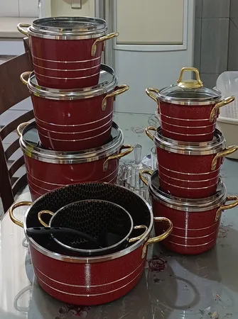 سرویس پخت و پز 15 پارچه پرتو مدل زنبوری