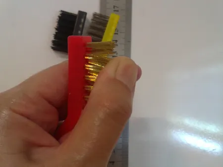 فرچه طرح مسواک بسته 3 عددی