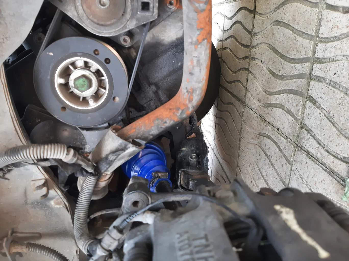 گردگیر پلوس موتور سروش صنعت MSAM  مناسب برای خودرو سمند