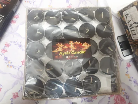 شمع وارمر رویا کندل مدل CVR1 بسته 100 عددی