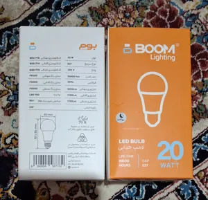 تجریه خرید لامپ ال ای دی 20 وات بوم لایتینگ مدل حبابی پایه E27