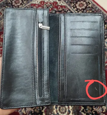 کیف پول مردانه رویال چرم مدل M3-Black