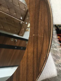 آینه  الف مدل  گرد دلسا کد 321 مجموعه 3 عددی