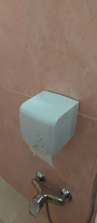 پایه رول دستمال کاغذی بنتی مدل دکورال به همراه جا مایع