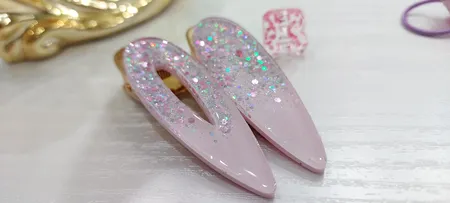 قالب رزین مدل گیره مو طرح کلاسیک کد SIM1