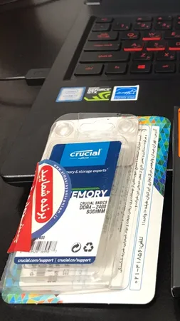 رم لپ تاپ کروشیال مدل DDR4 2400MHz ظرفیت 8 گیگابایت