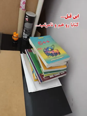 نگهدارنده کتاب مدل QS بسته 4 عددی