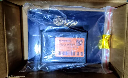 زنجیر پولکی طلا 18 عیار زنانه طلای مستجابی مدل کاملیا تراش 40 کد T472