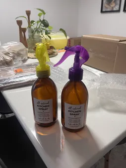 ظرف اسپری روغن مدل NATURAL مجموعه 2 عددی