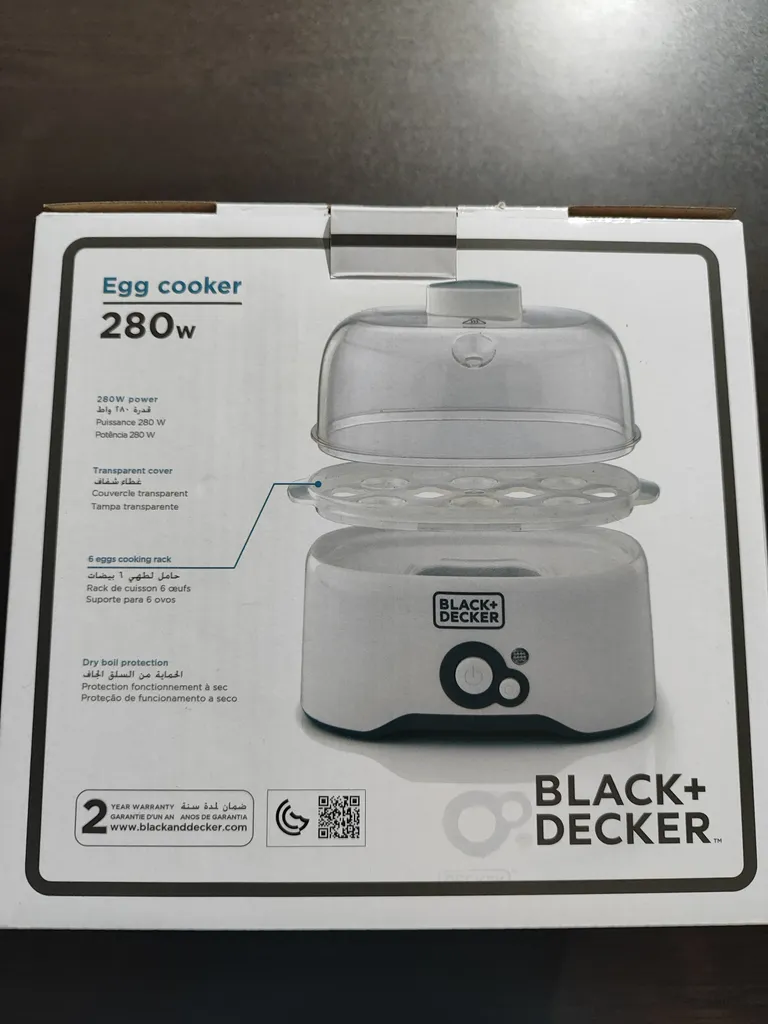 تخم مرغ پز بلک اند دکر مدل Eg200