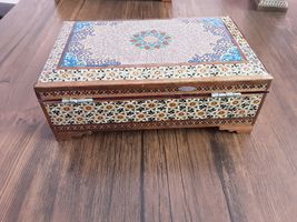جعبه جواهرات خاتم کاری مدل دنیز کد DA1610