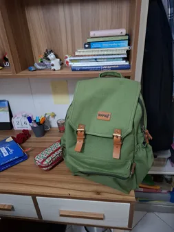 کوله پشتی بچگانه مدل سرخونه دار