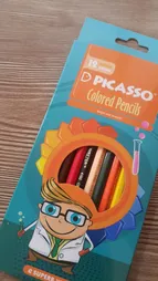 مداد رنگی 12 رنگ پیکاسو مدل superb writer