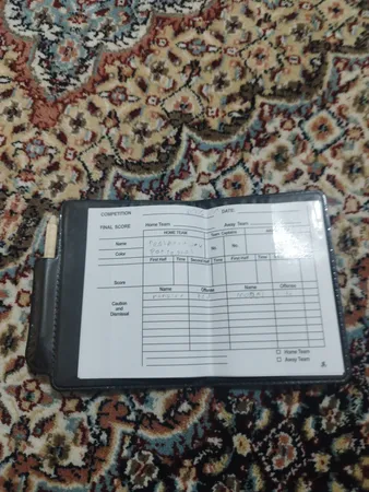 کارت داوری فوتبال طرح FIFA مجموعه 5 عددی