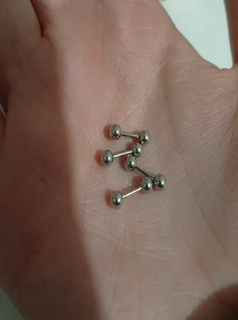 پیرسینگ گوش زنانه کد PS534 بسته 2 عددی