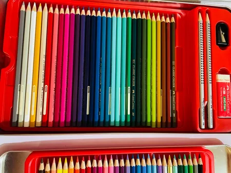 مداد رنگی 60 رنگ فابر-کاستل مدل Sketch