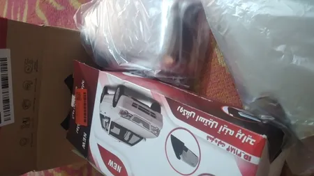 فلاپ آینه بغل خودرو طرح کروم مناسب برای پراید بسته 2 عددی