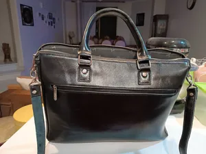 تجریه خرید کیف اداری زنانه چرم بارز کد DZ52