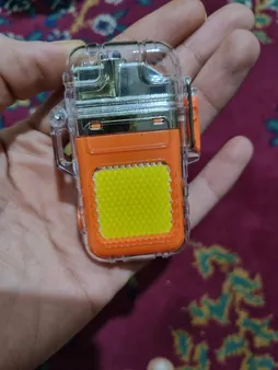 فندک مدل شارژِی چراغی طرح پلاسما کد 1050