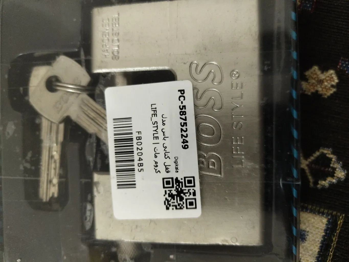 قفل کتابی باس مدل LIFE_STYLE