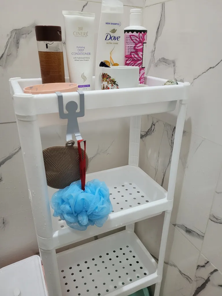 قفسه حمام پلاستیکی مدل 403.078.66