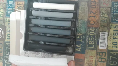 زغال طراحی پژواک کد 82496 بسته 6 عددی