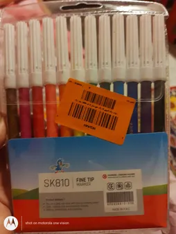 ماژیک رنگ آمیزی 12 رنگ هپو مدل rs کد 3030